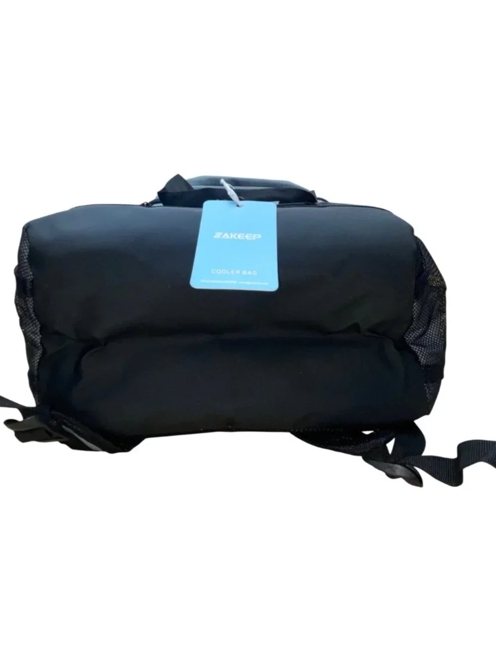 ZAKEEP Unisex Gray Polyester & EVA Insulated Cooler Backpack 24L Capacity
